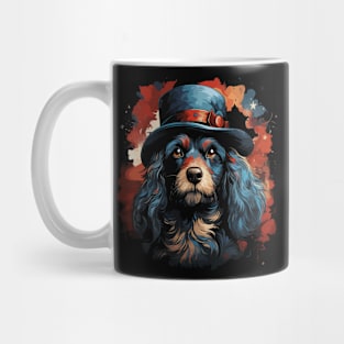 Patriotic Poodle Mug